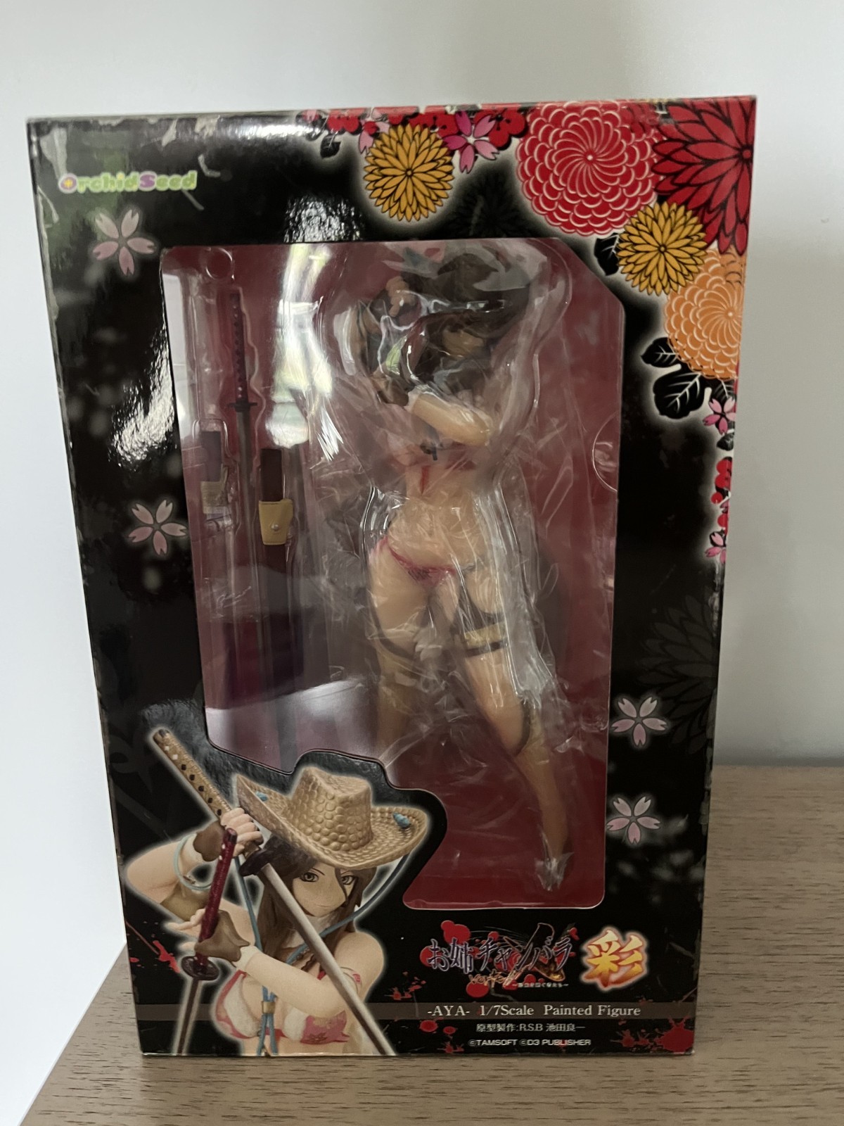 OrchidSeed Oneechanbara AYA 1/7 Scale Painted Figure - US Seller