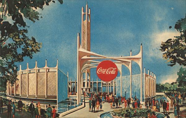 1964 NY Worlds Fair New York The Coca-Cola Company Pavilion Dexter Press Inc.