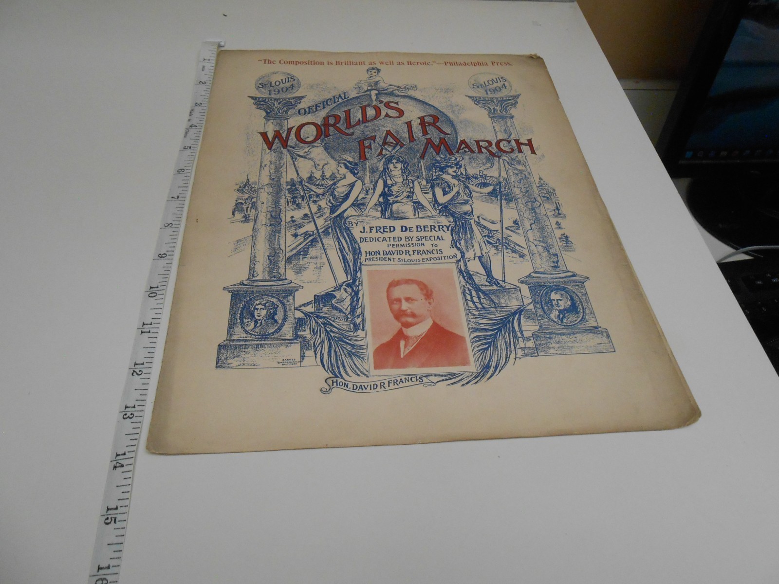 1904 St. Louis World's Fair March Dedicated To David R. Frances 1904 St. Louis World's Fair March Dedicated To David R. Frances