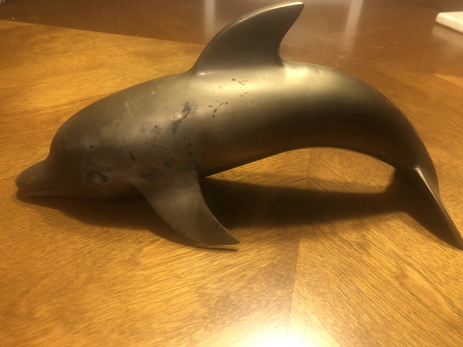 Vintage Mid Century Solid Brass Dolphin Vintage Mid Century Solid Brass Dolphin