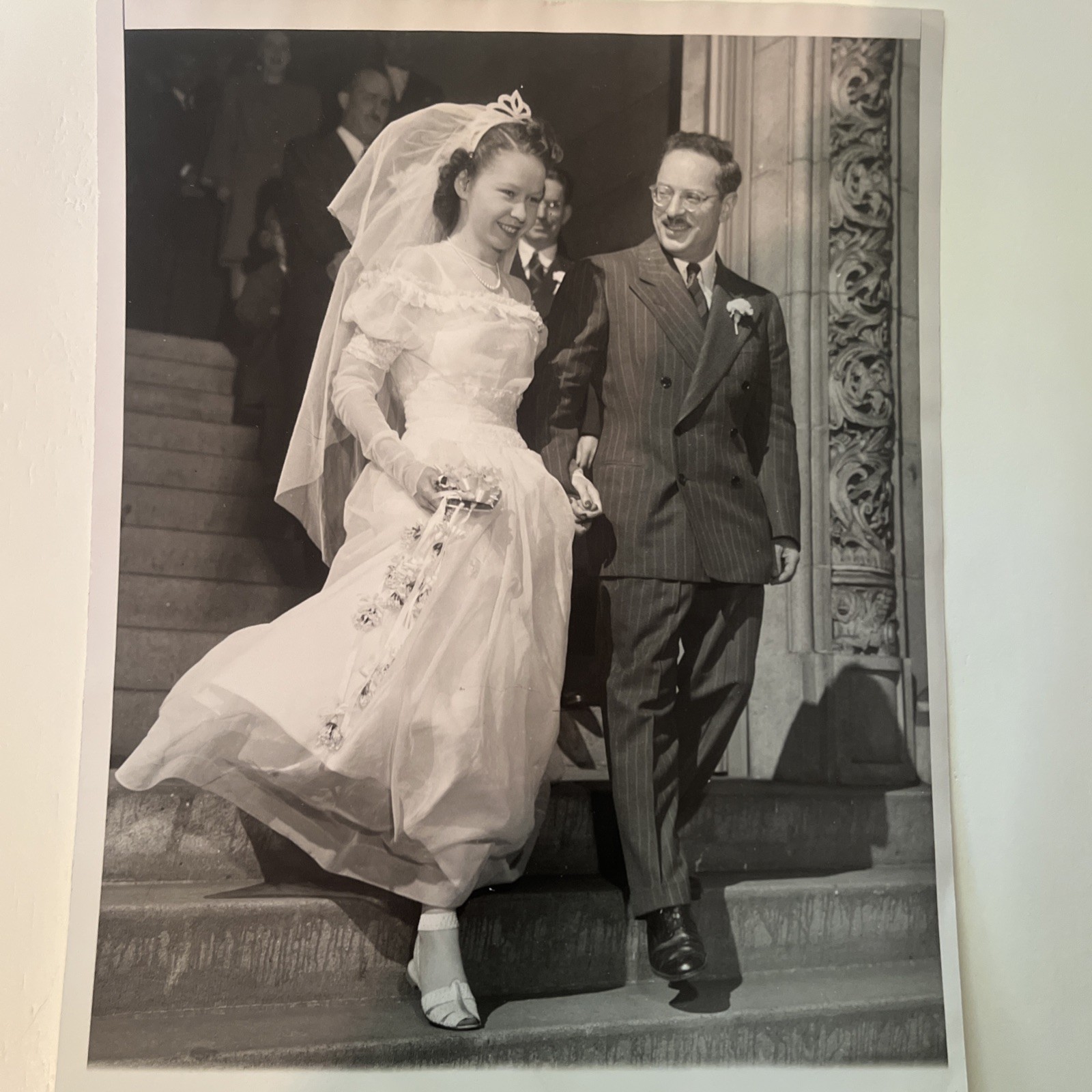 Joe Rosenthal Photograph of his Wedding 1946 Signed Envelope 