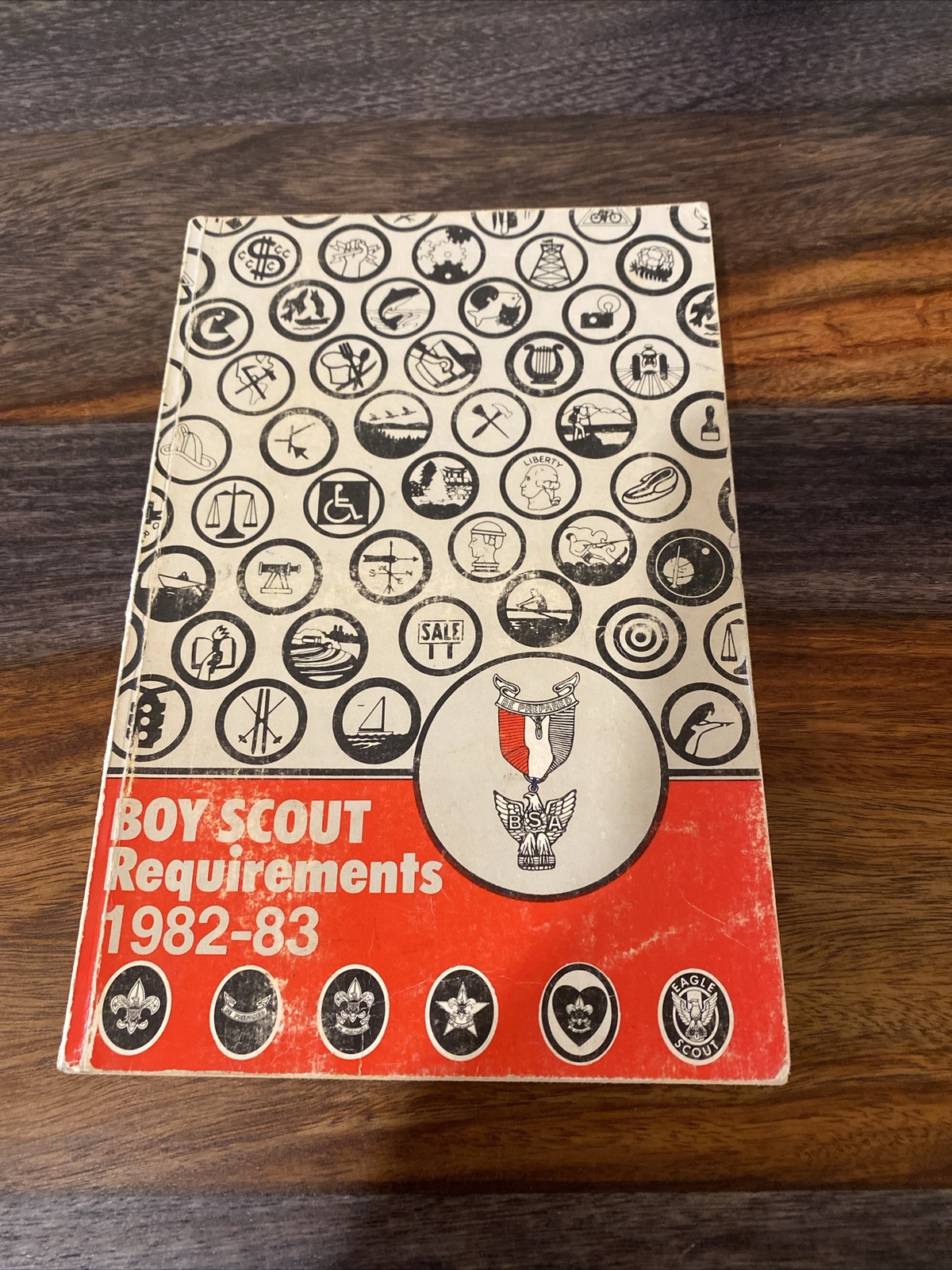 1982-1983 Boy Scout Requirements Book Scouts BSA