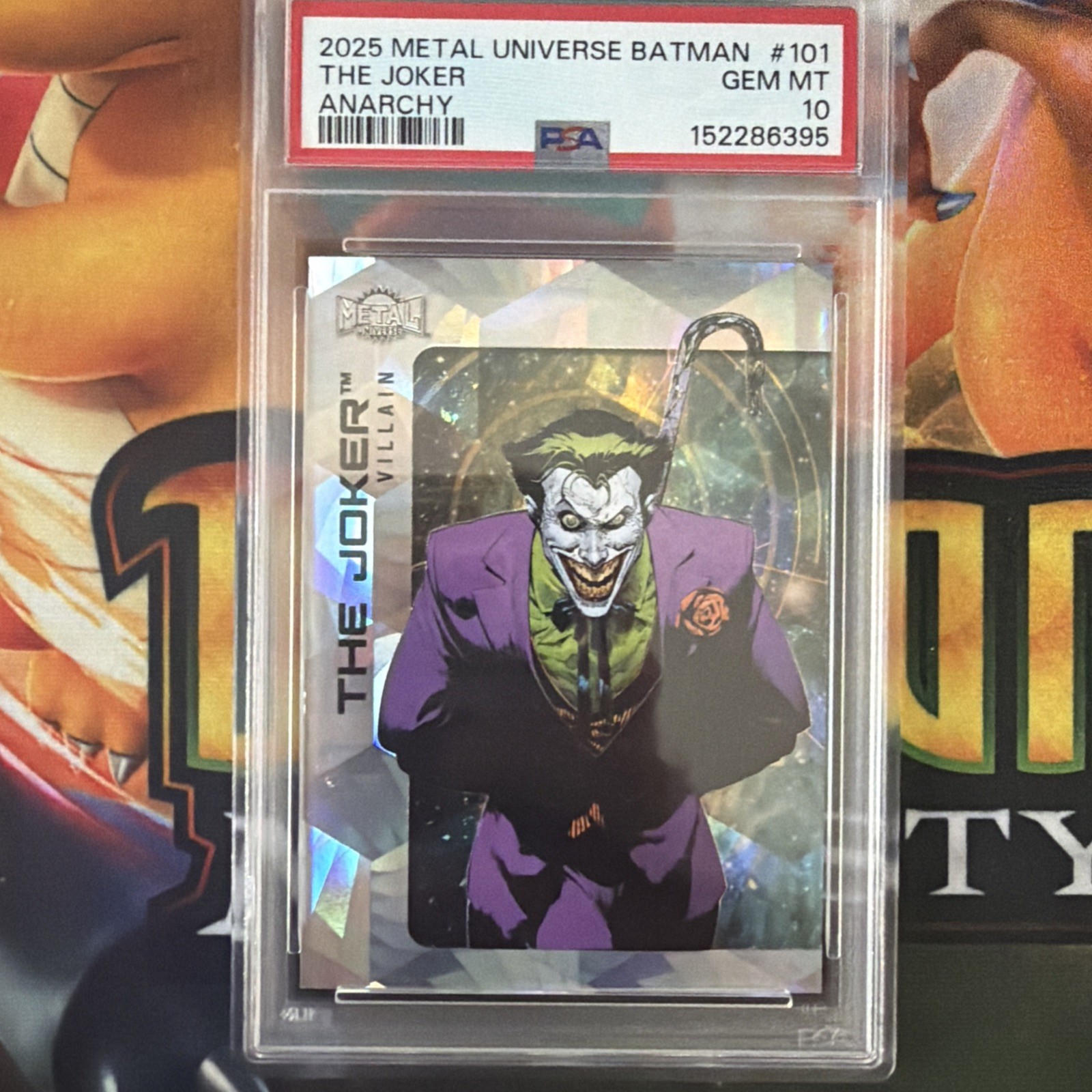 2025 Skybox Metal Universe DC The Joker #101 Mint 105/250 2025 Skybox Metal Universe DC The Joker #101 Mint 105/250