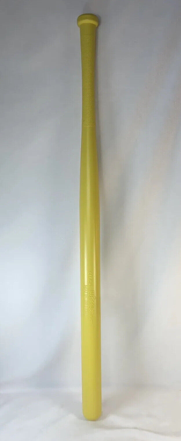 Official Wiffle Ball Bat Vintage Made in USA Yellow Includes 2 Bats (Two) VGUC