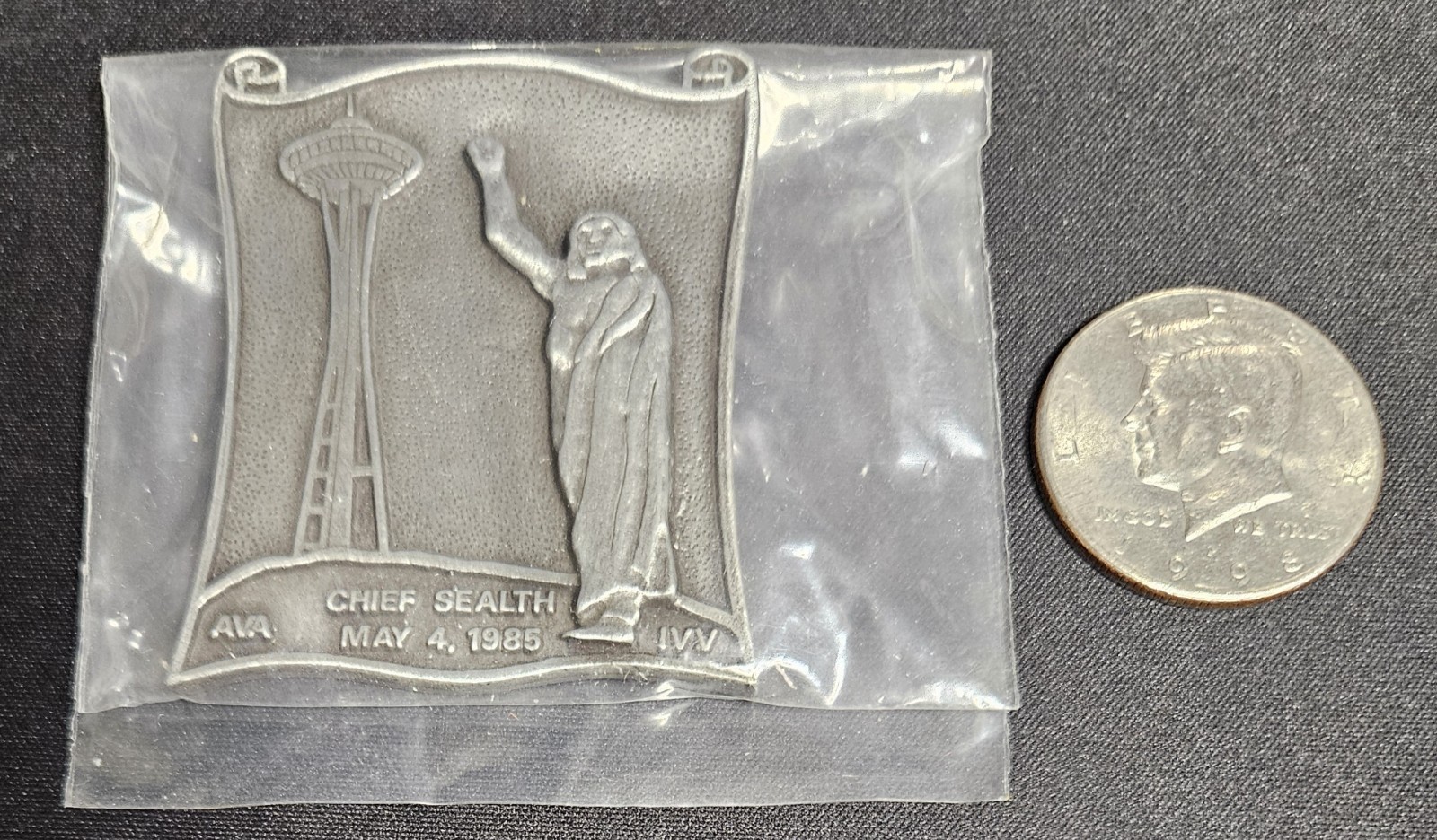 Vintage AVA Chief Sealth IVV May 4,1985 Medal Vintage AVA Chief Sealth IVV May 4,1985 Medal