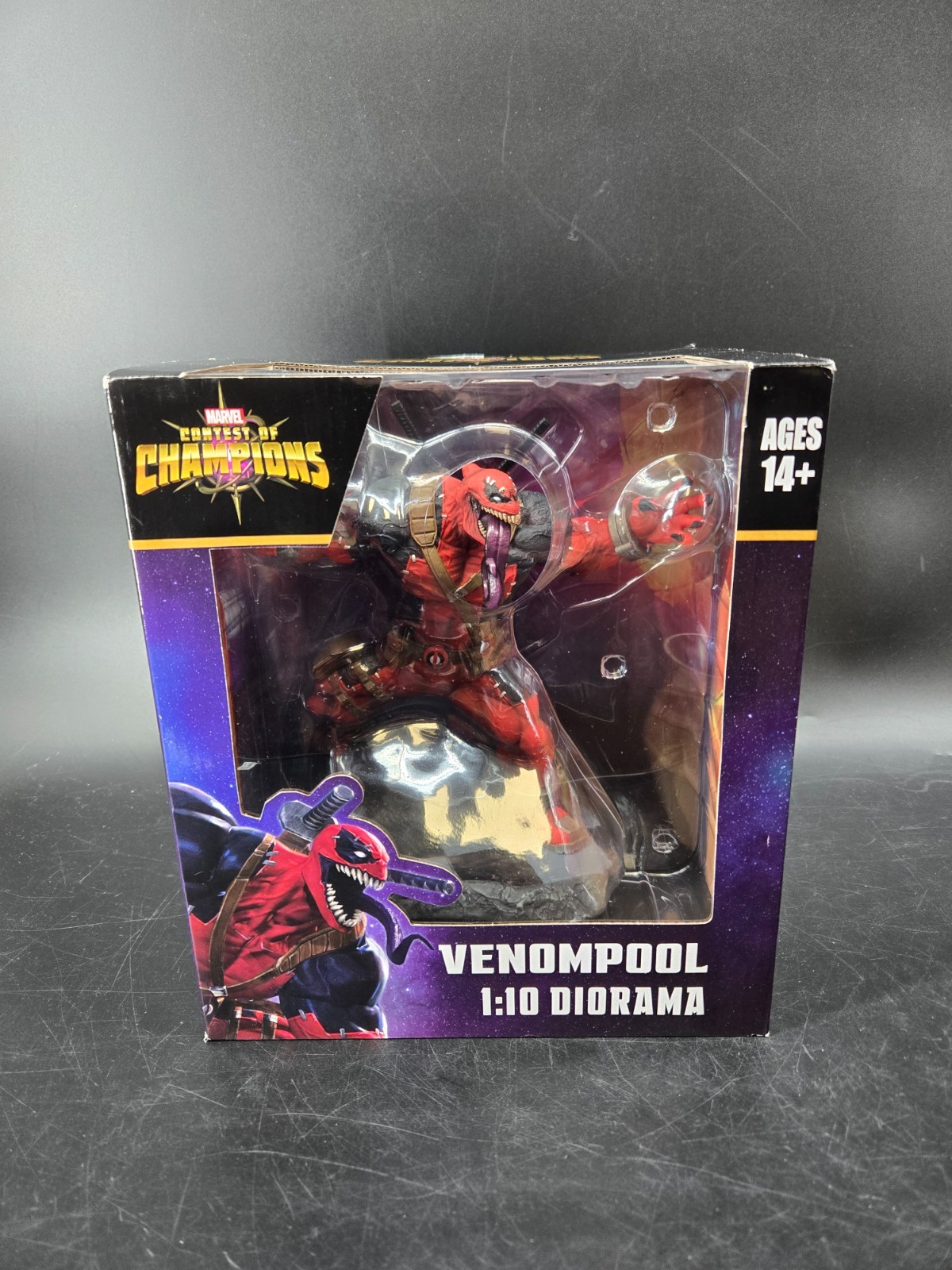 MARVEL - VENOMPOOL 1:10 DIORAMA GamerVerse Contest of Champions NEW/SEALED