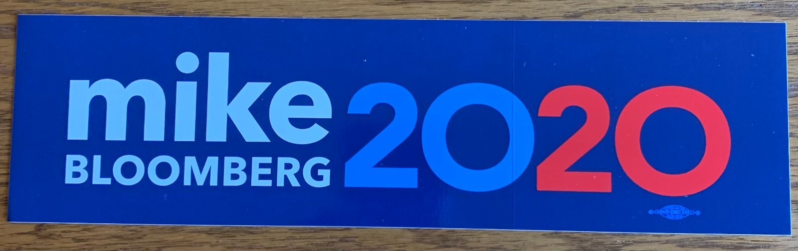 Mike Bloomberg for President 2020 Bumper Sticker