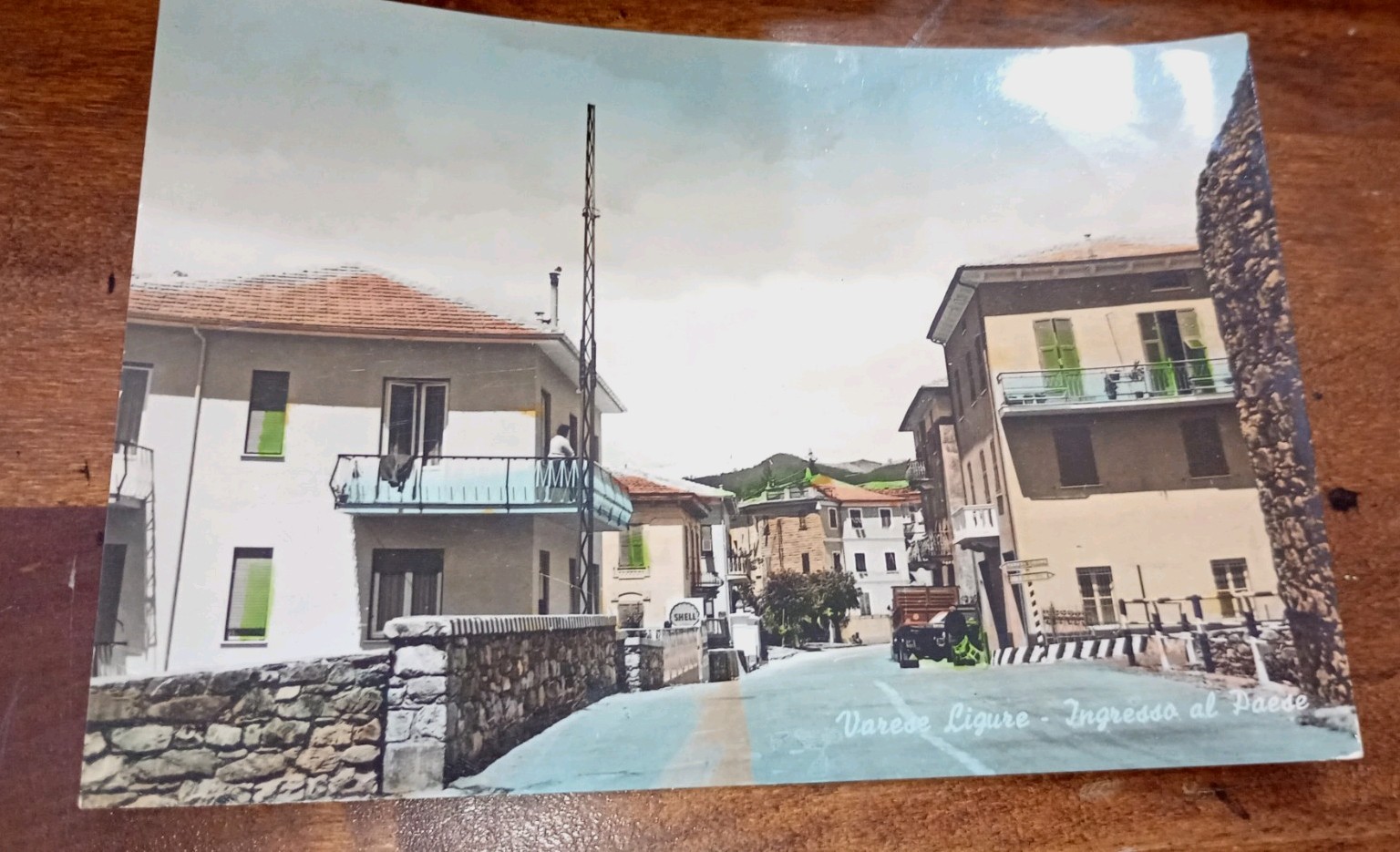 Postcard Varese Ligurian the watercolor spice shipped 1 1964 entrance to the village Postcard Varese Ligurian the watercolor spice shipped 1 1964 entrance to the village