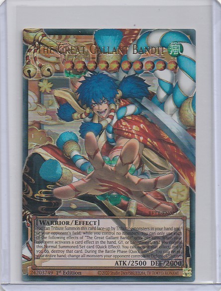 The Great Gallant Bandit (Overframe) BETB-EN027 - Ultra Rare - Yu-Gi-Oh The Great Gallant Bandit (Overframe) BETB-EN027 - Ultra Rare - Yu-Gi-Oh