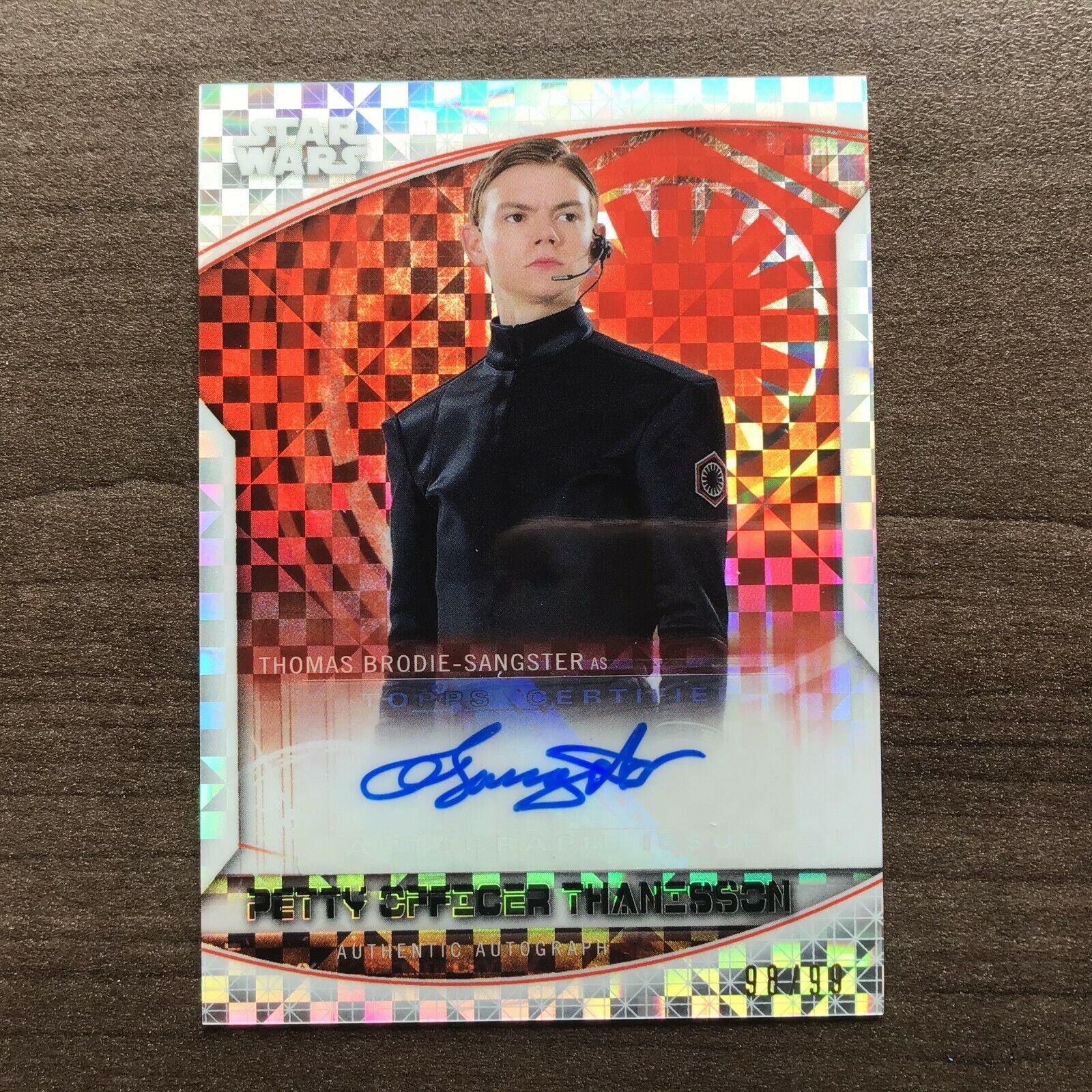 2020 Topps Star Wars Chrome Perspectives Autograph #'d/99~ Pick your Card