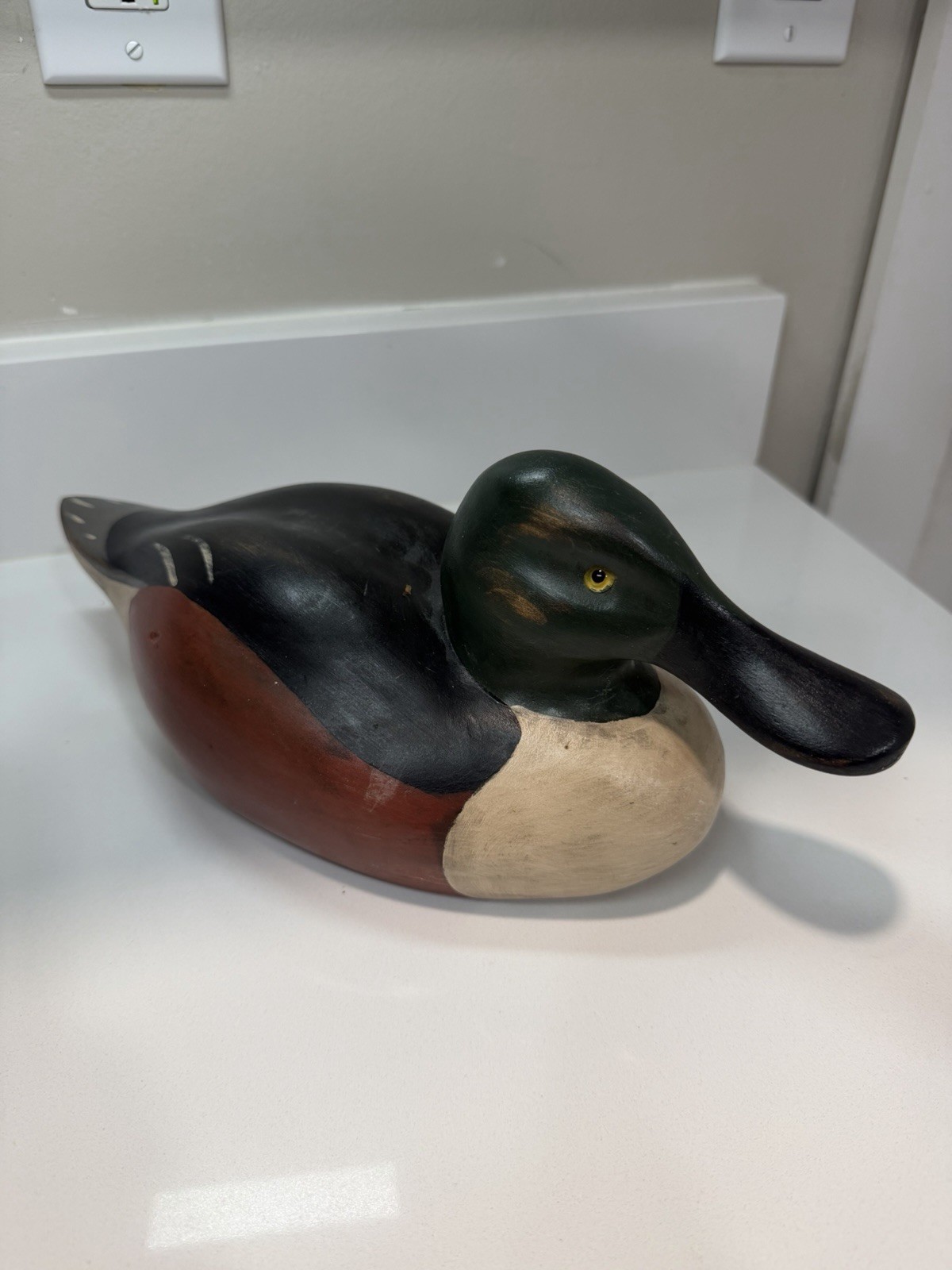 Vintage Hand Painted Wood Mallard Duck Decoy 1999 Vintage Hand Painted Wood Mallard Duck Decoy 1999