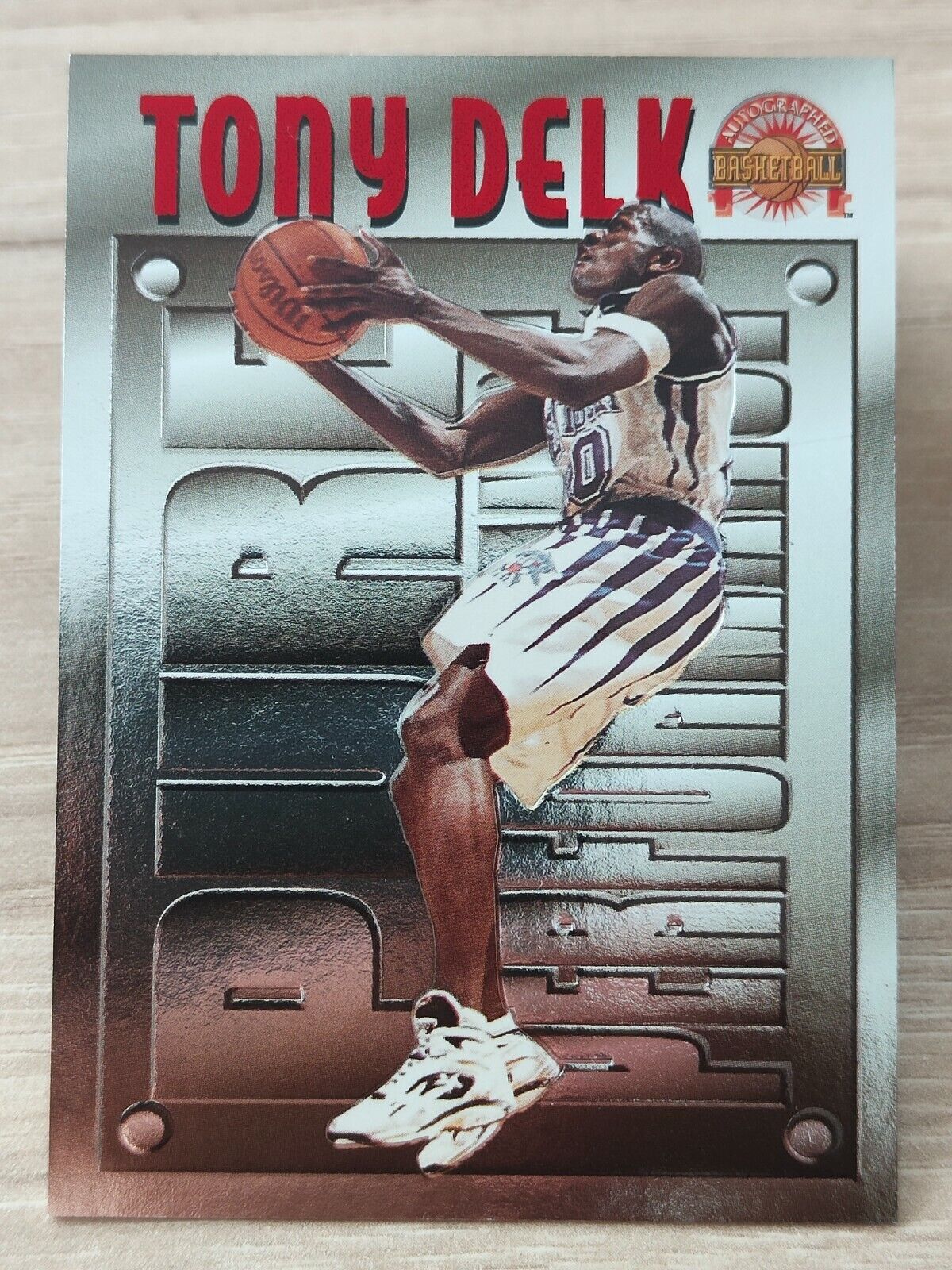 1996-97 N39 Tony Delk Car Basketball Pure Performance Score Board - RC #PP20