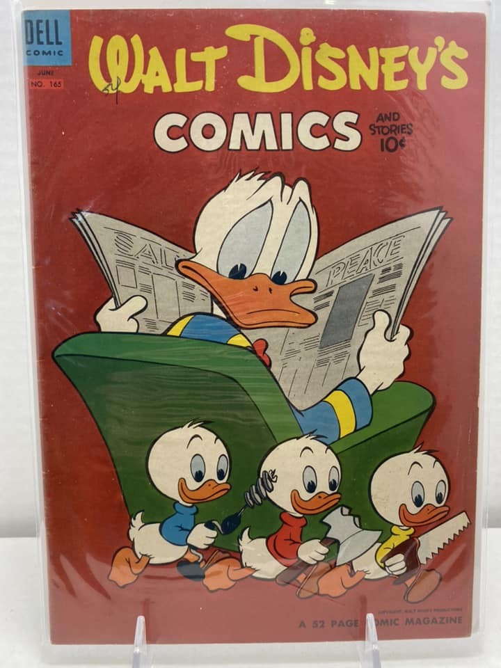 30700: DELL COMICS WALT DISNEYS COMICS AND STORIES #165 Fine Grade