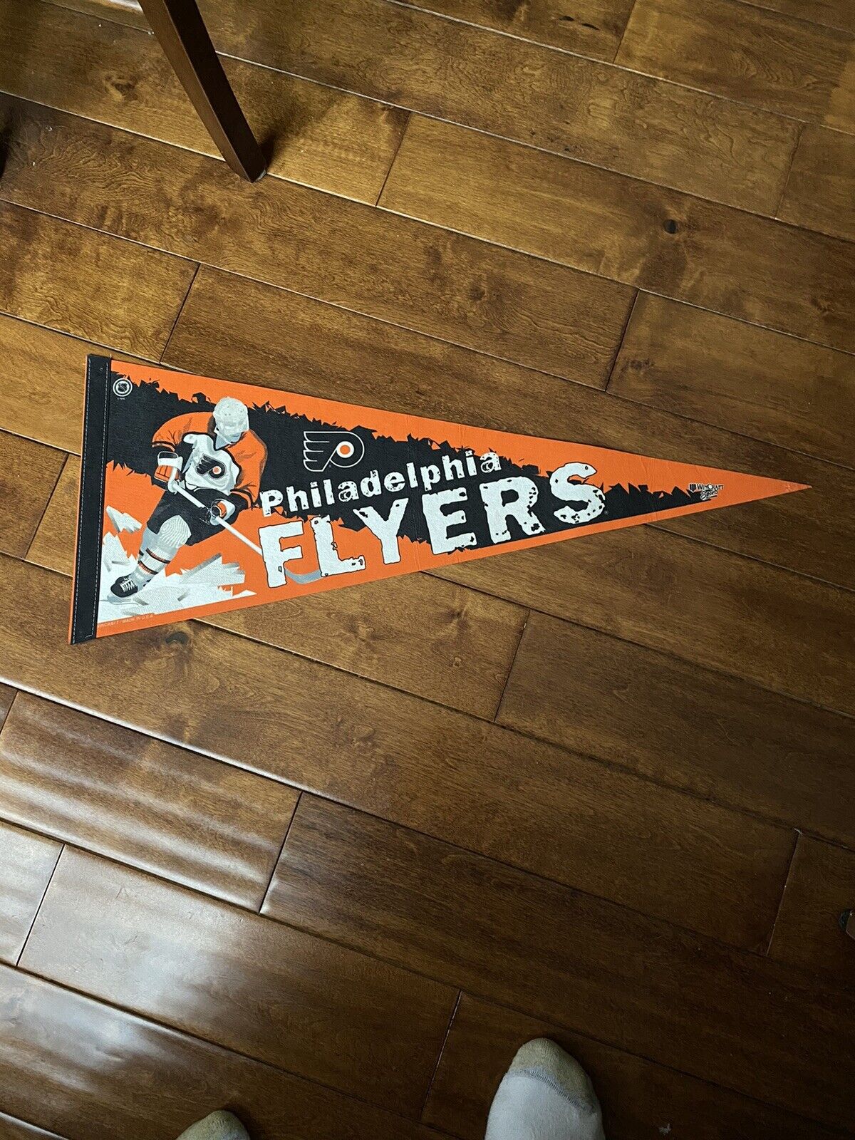 RARE Vintage Philadelphia Flyers Hockey Pennant