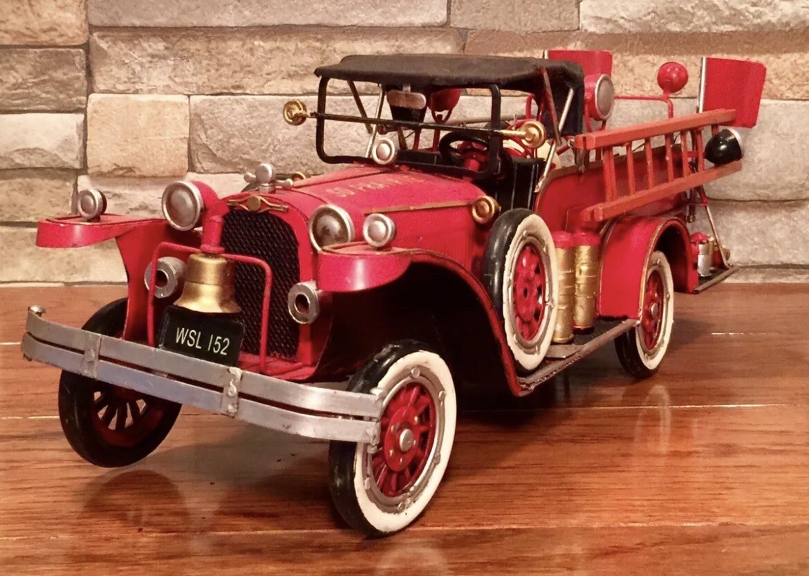 1930 Ford Model AA Fire Engine Truck Model, South Prairie, WA, Fire Company
