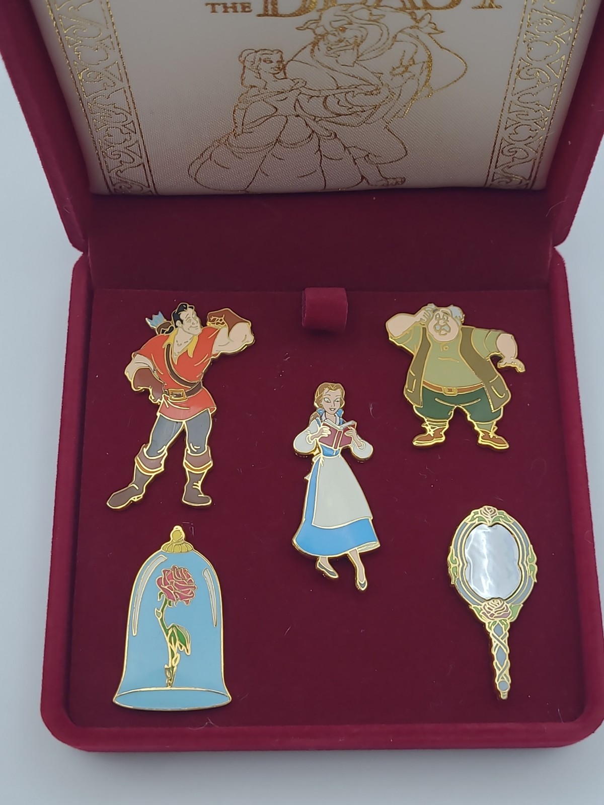 Disney Beauty and the Beast 2002 Global Release Pin Set LE1500 Disney Beauty and the Beast 2002 Global Release Pin Set LE1500