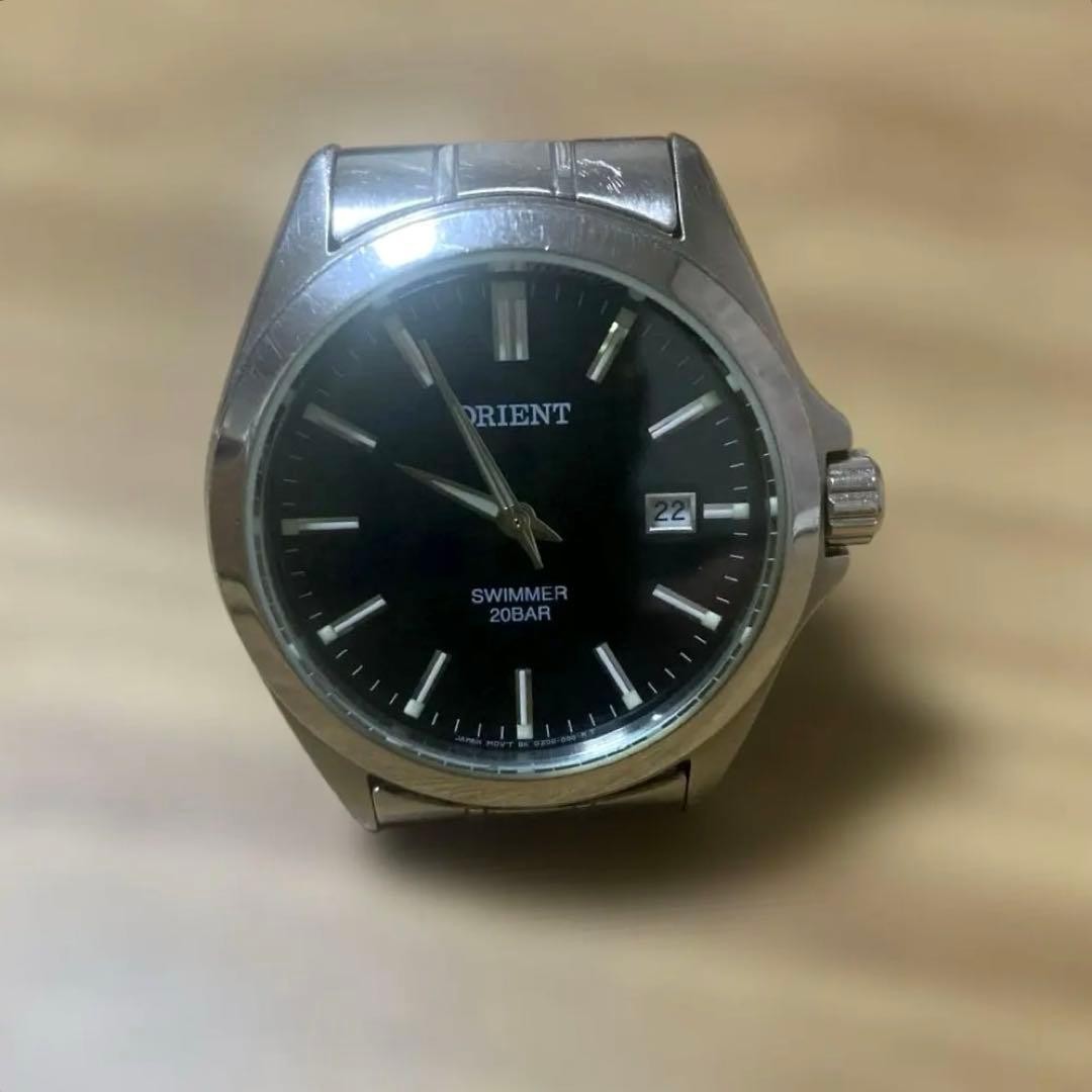 ORIENT SWIMMER Quartz Men\'s Vintage Wristwatch 20BAR
