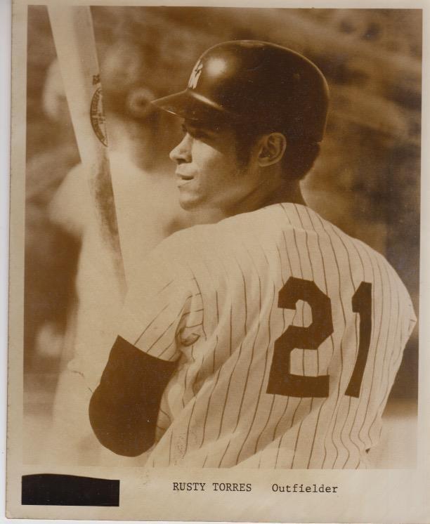 Rusty Torres- Outfielder- New York Yankee - Promotional Photo