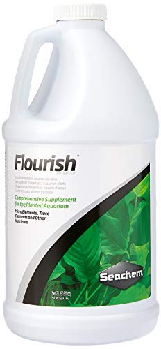 Seachem Flourish Aquarium Plant Supplement, 2L / 67.6 oz Nutrient Blend, Brown