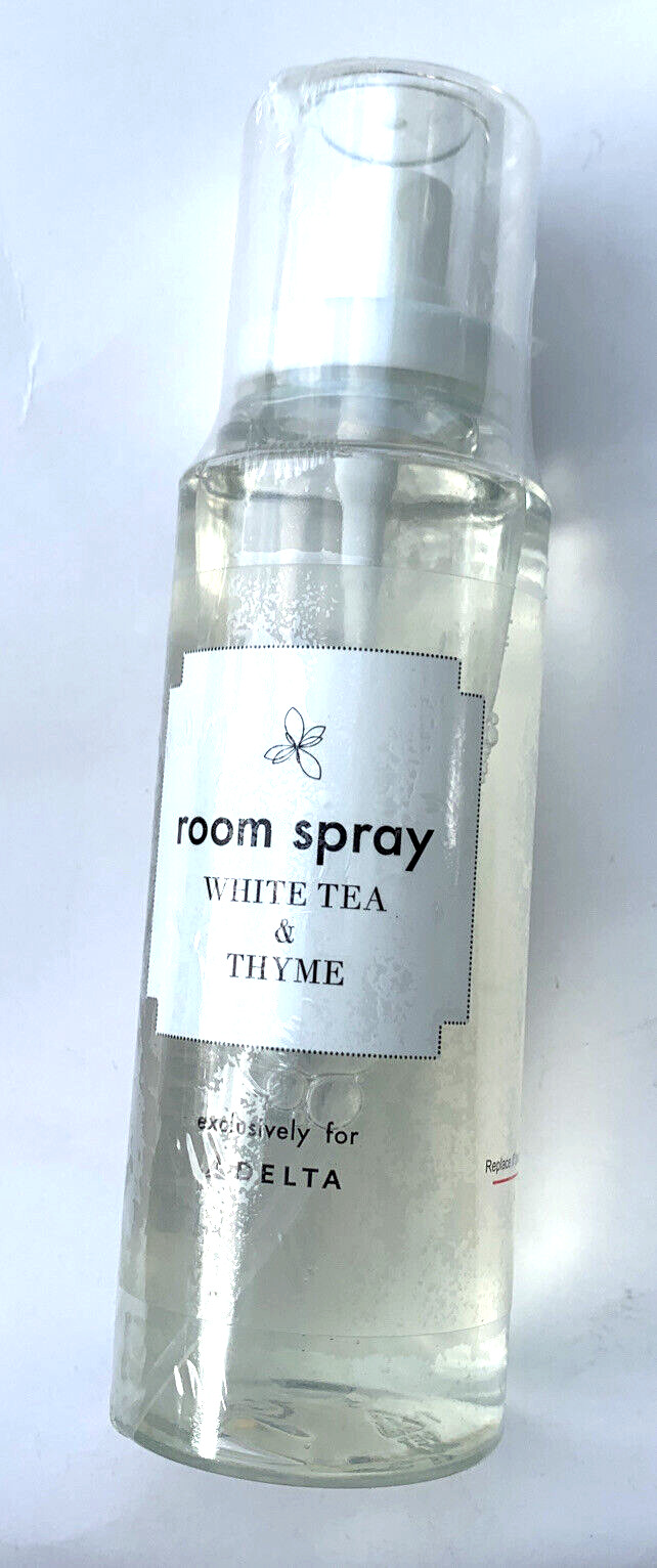 Delta Airlines Exclusive Room Spray White Tea & Thyme, 5 Oz Bottle