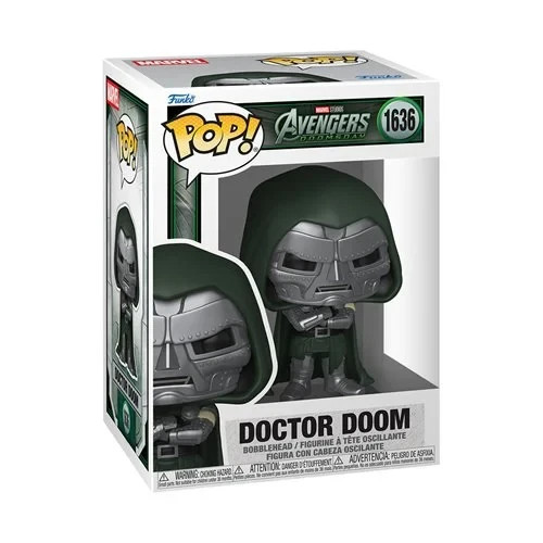Funko POP Marvel Avengers Doomsday Doctor Doom Figure 1636 + Protector Funko POP Marvel Avengers Doomsday Doctor Doom Figure 1636 + Protector