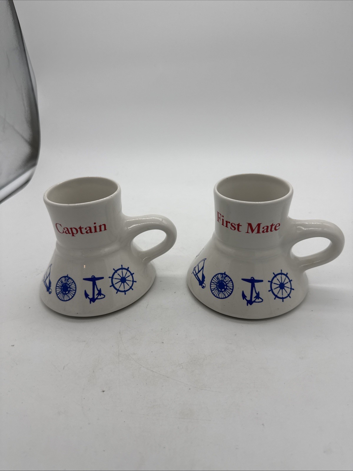 Vintage Feltman Langer 1984 First Mate & Captain Mug Set Of 2 Vintage Feltman Langer 1984 First Mate & Captain Mug Set Of 2