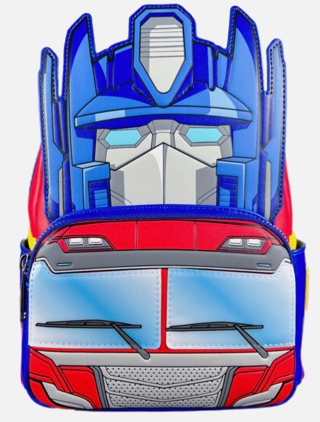 Loungefly Hasbro Transformers Optimus Prime Glow in the Dark Mini Backpack - NEW