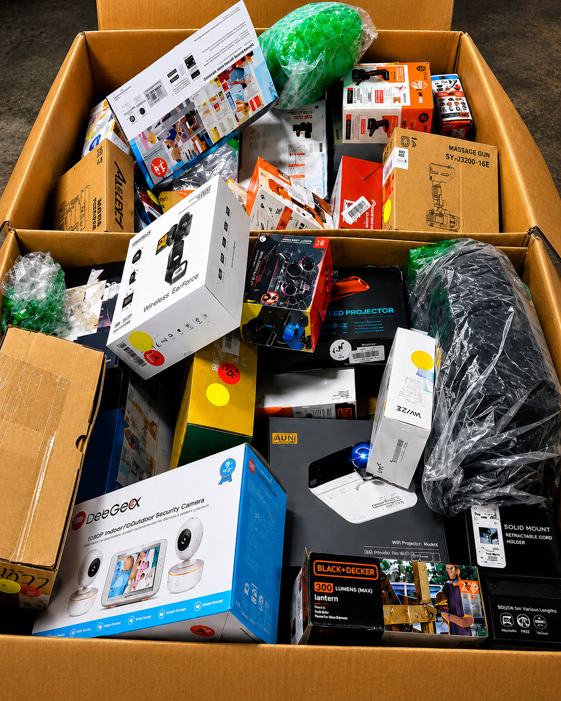 Warehouse Sealed Mixed Overstock Retail Bundle Amazon Deal