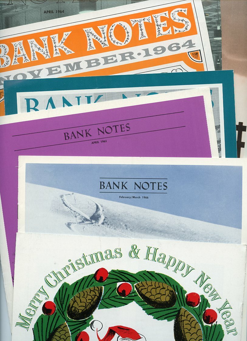 1964-1966-Denver Colorado U.S. National Bank-Bank Notes-Pamphlets-Lot of 7 1964-1966-Denver Colorado U.S. National Bank-Bank Notes-Pamphlets-Lot of 7