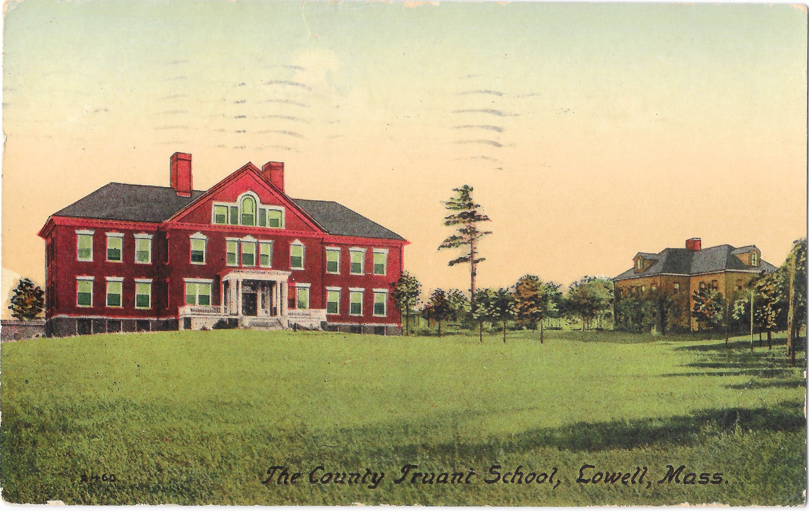 County Truant School Lowell Mass Antique Postcard c1910 Divided Back County Truant School Lowell Mass Antique Postcard c1910 Divided Back
