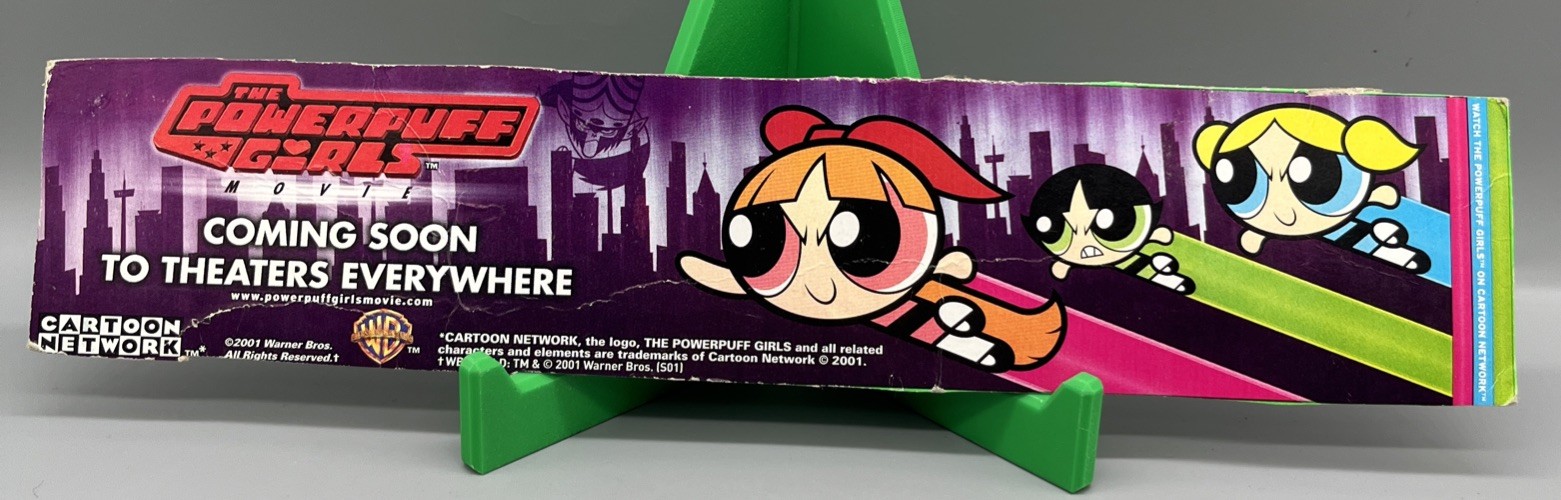 Vintage 2001 The Powerpuff Girls Movie Advertisement from Cereal Box SEE Vintage 2001 The Powerpuff Girls Movie Advertisement from Cereal Box SEE