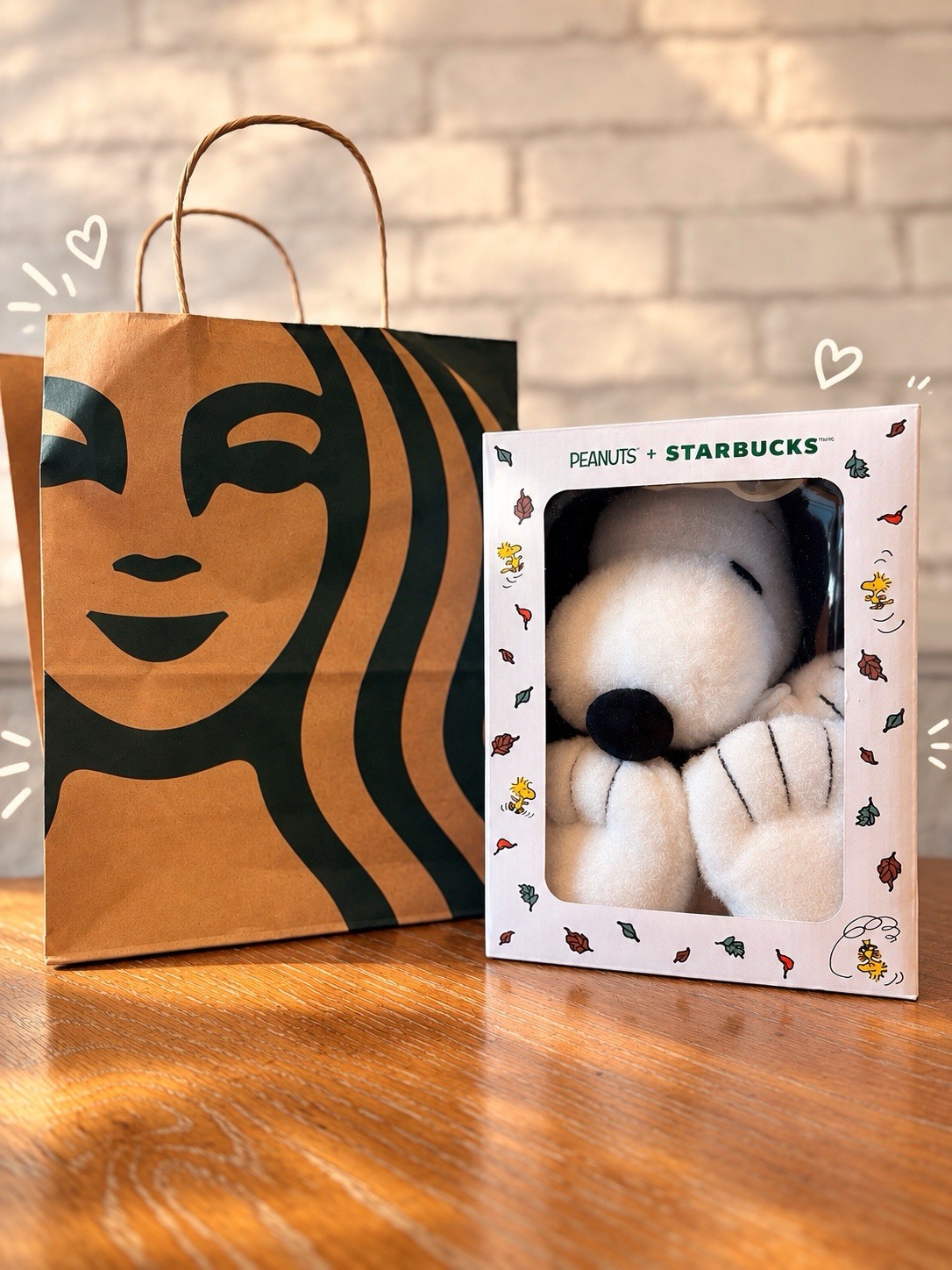 AUTHENTIC Starbucks X Peanuts Snoopy Plush