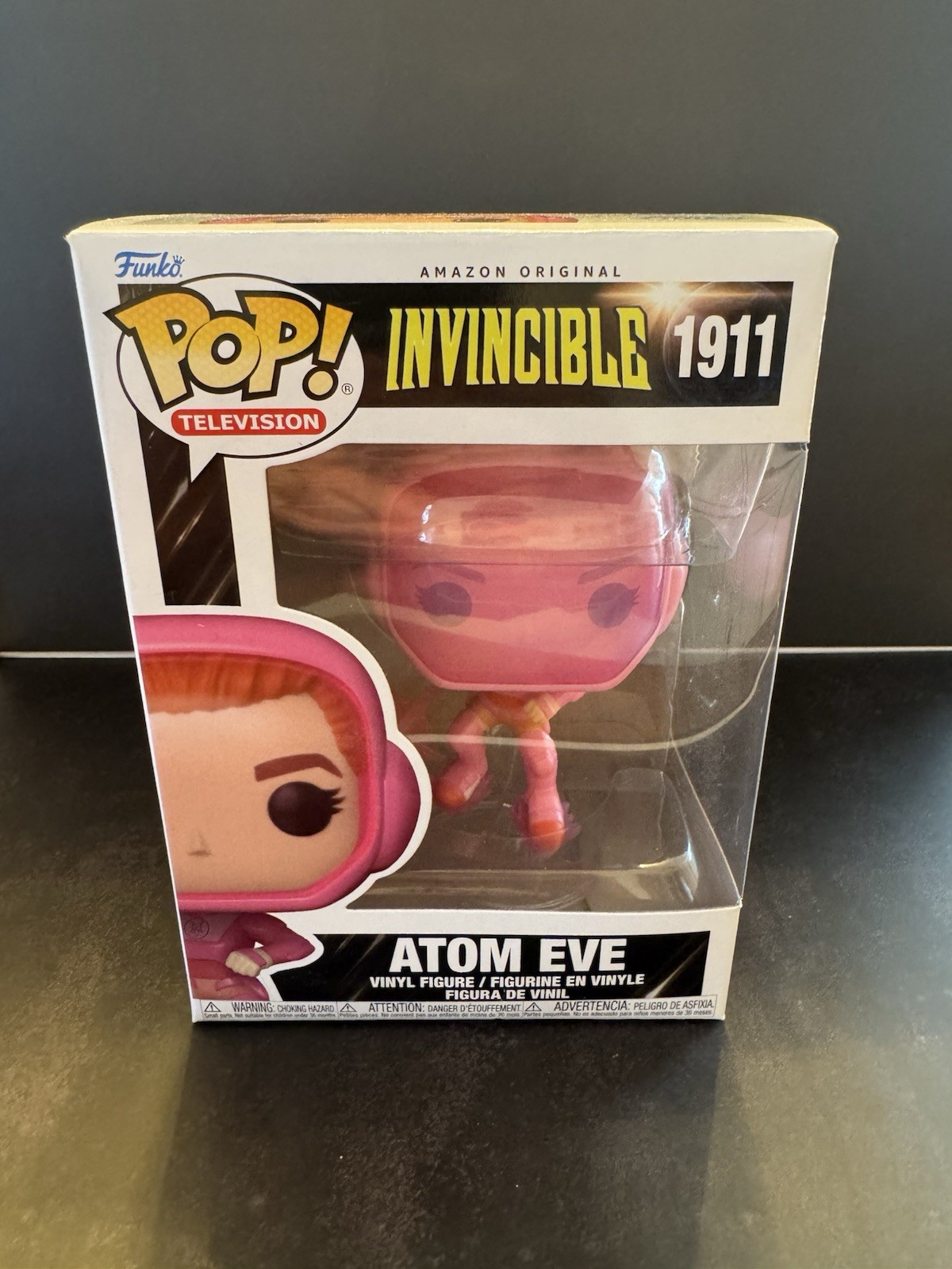 Funko Pop Invincible Atom Eve #1911 Amazon Original /complete your set Funko Pop Invincible Atom Eve #1911 Amazon Original /complete your set