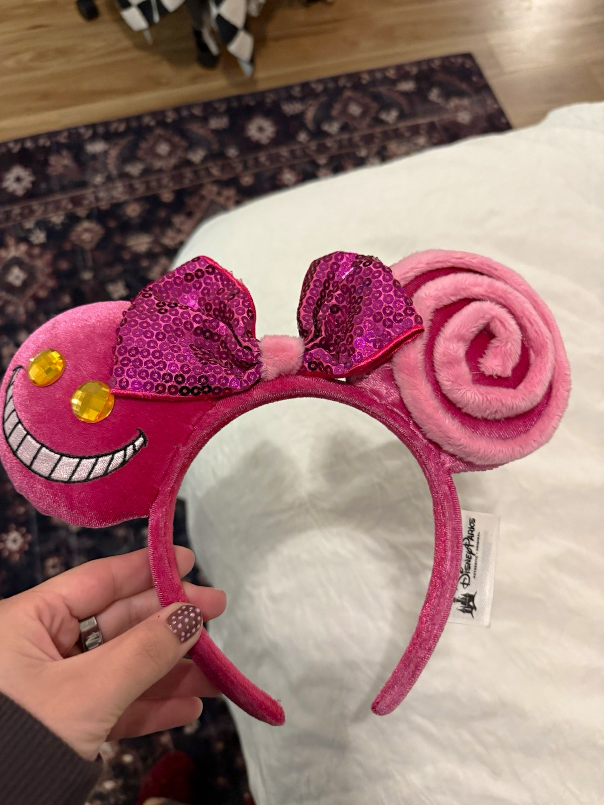 Disney Cheshire Cat Ears/ Alice in Wonderland - Rare Disney Cheshire Cat Ears/ Alice in Wonderland - Rare