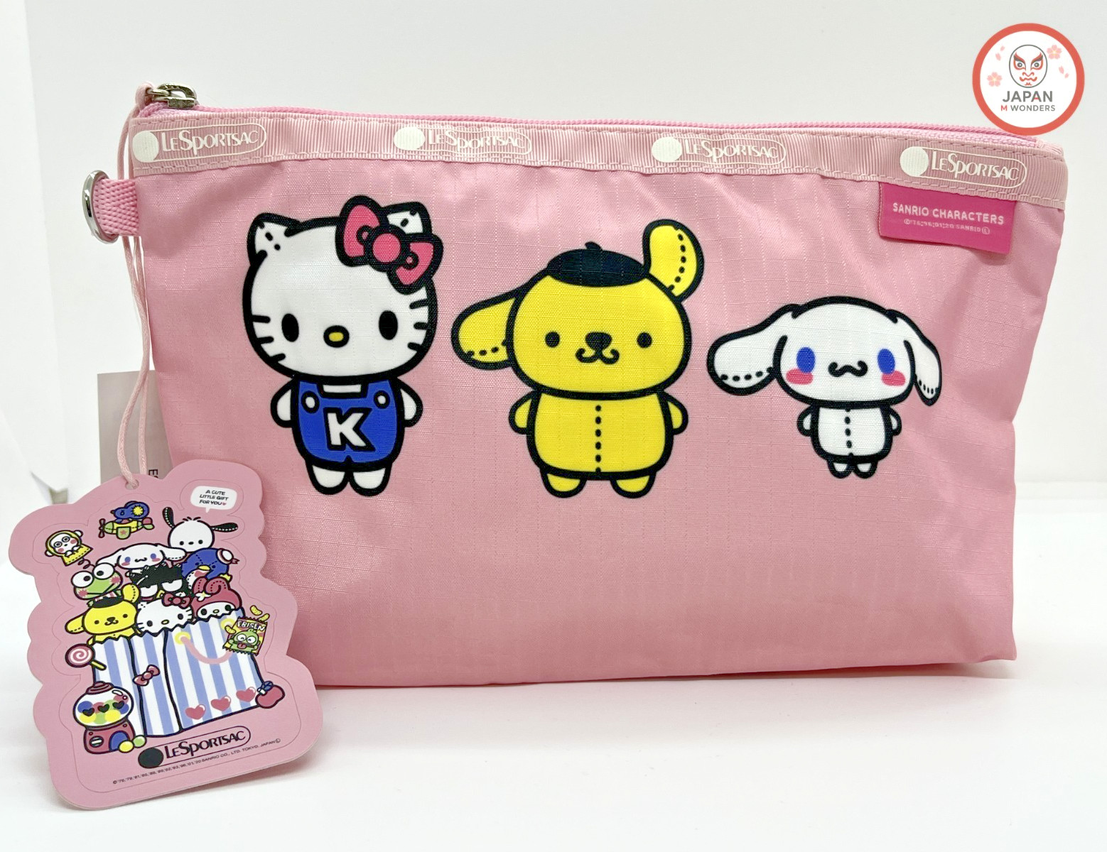 Lesportsac x Sanrio collaboration Hello Kitty and Friends pouch JAPAN New Rare
