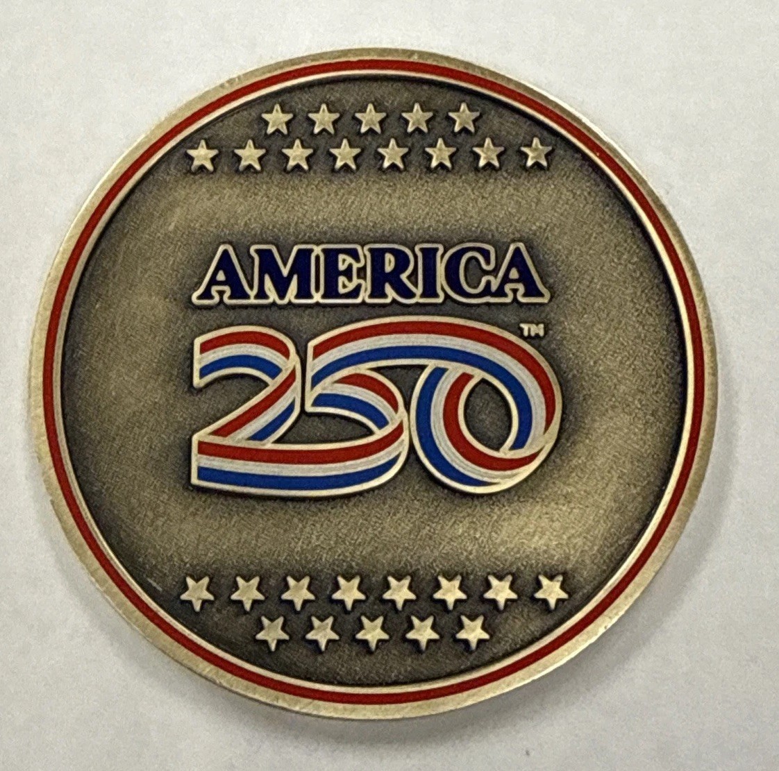 FBI WFO Washington Field Office America 250th Anniversary Challenge Coin FBI WFO Washington Field Office America 250th Anniversary Challenge Coin