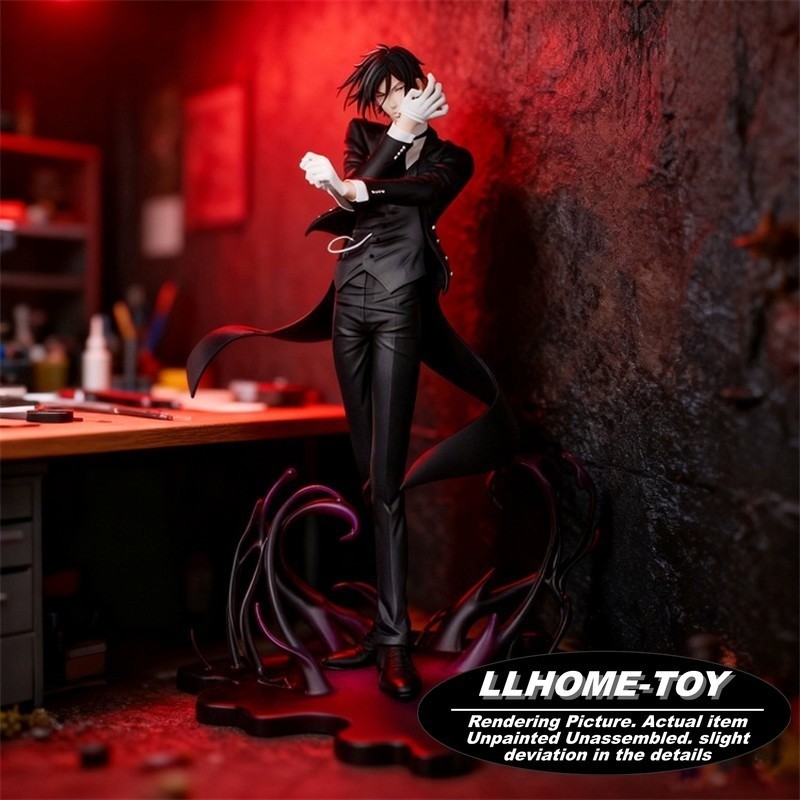 30CM tall Sebastian Michaelis 3D Print Model Kit Unpainted GK statue Figure