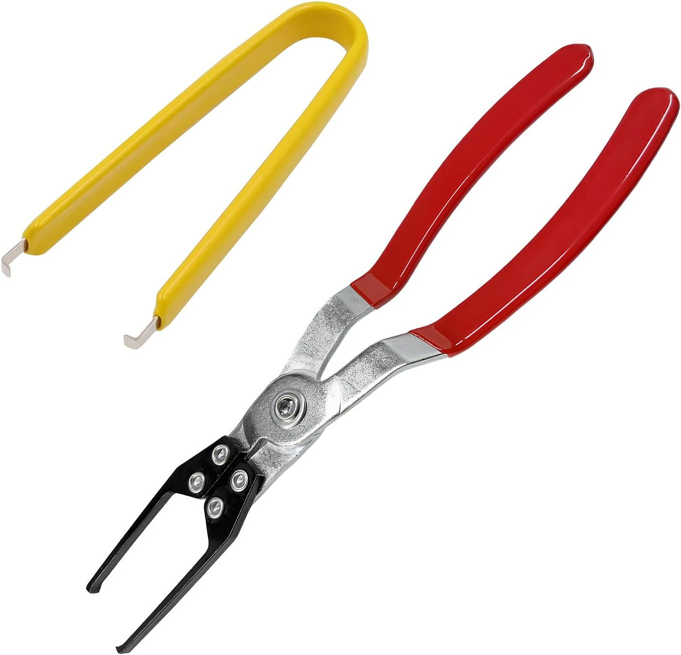alicates extractor rele fusibles coche 2 piezas desconexio electrica rojo amaril