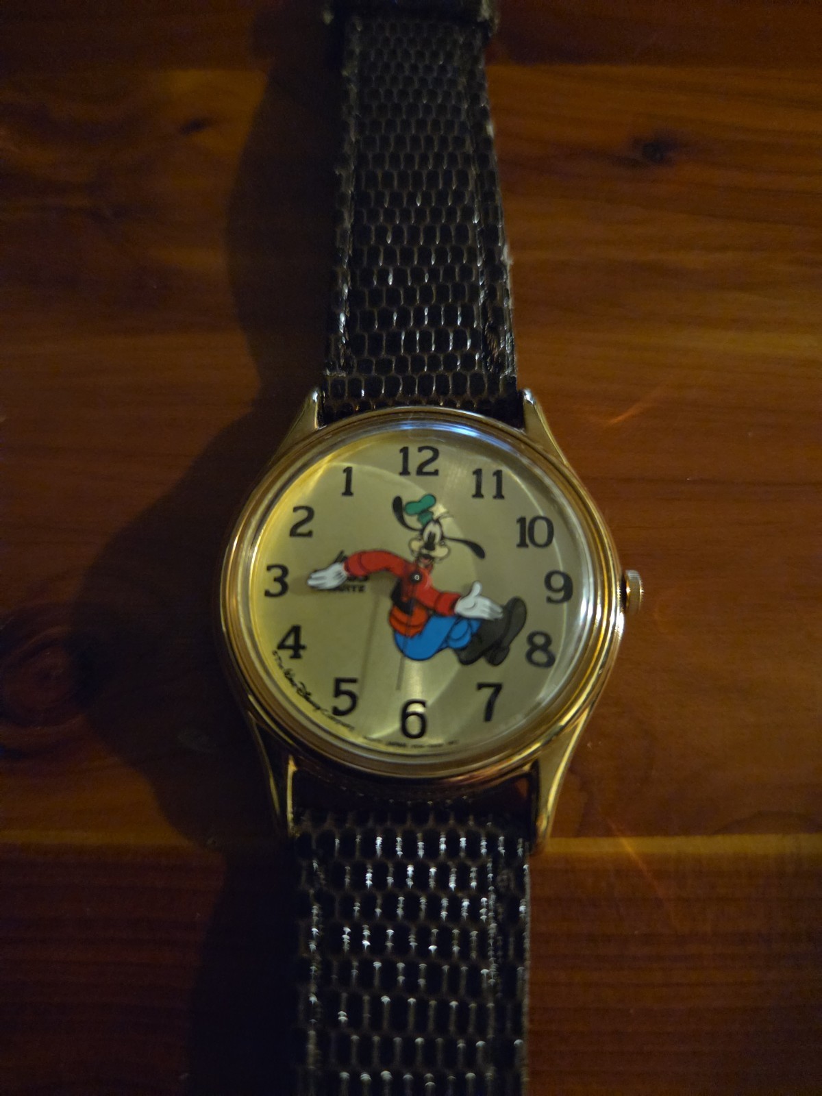Seiko Lorus 1980 Vintage Disney Watch Backwards Goofy Seiko Lorus 1980 Vintage Disney Watch Backwards Goofy