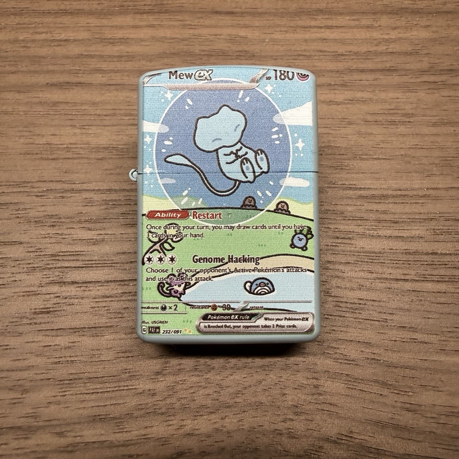 Bubble Mew Ex 232 Special Illustration Rare Paldean Fates Wind Resistant Lighter Bubble Mew Ex 232 Special Illustration Rare Paldean Fates Wind Resistant Lighter