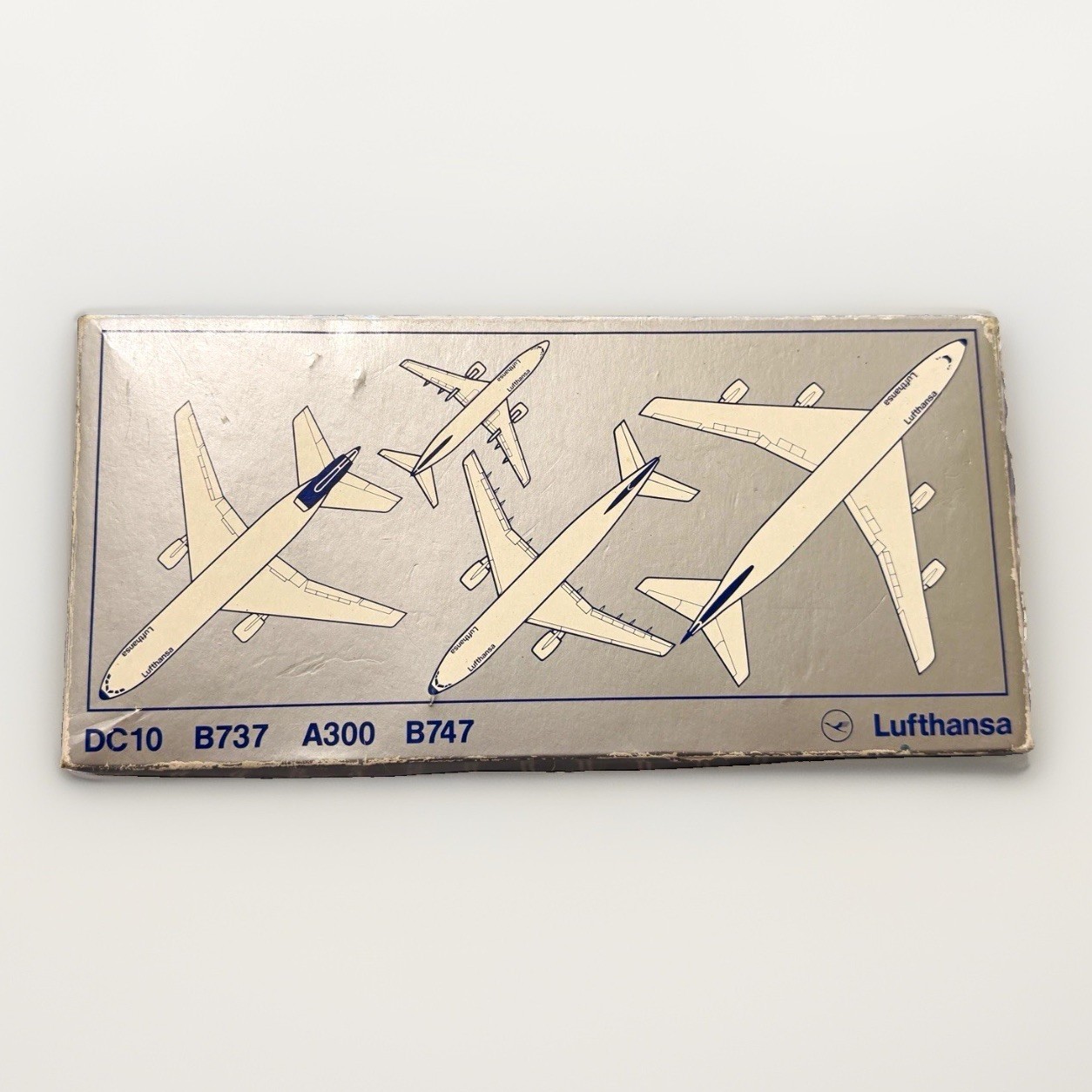 Lufthansa Schabak Metal Aircraft Model Set DC10 B737 A300 B747 Lufthansa Schabak Metal Aircraft Model Set DC10 B737 A300 B747