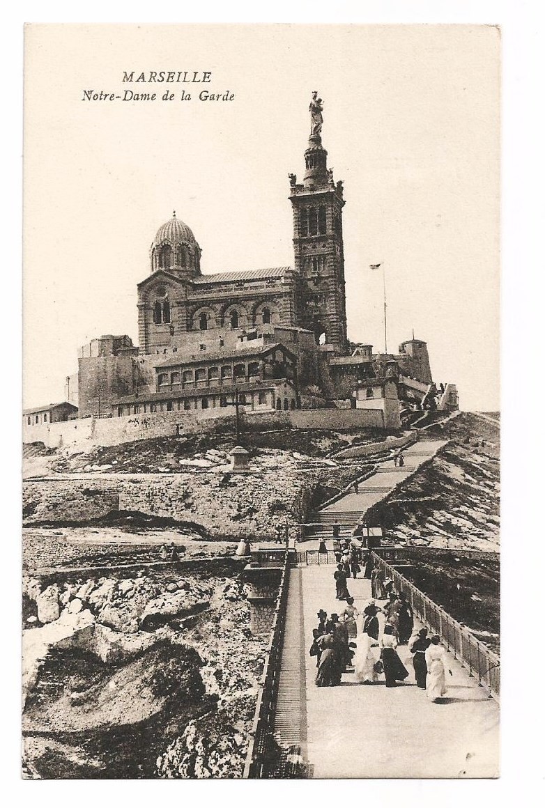 Marseille France Postcard Notre Dame de la Garde Marseille France Postcard Notre Dame de la Garde