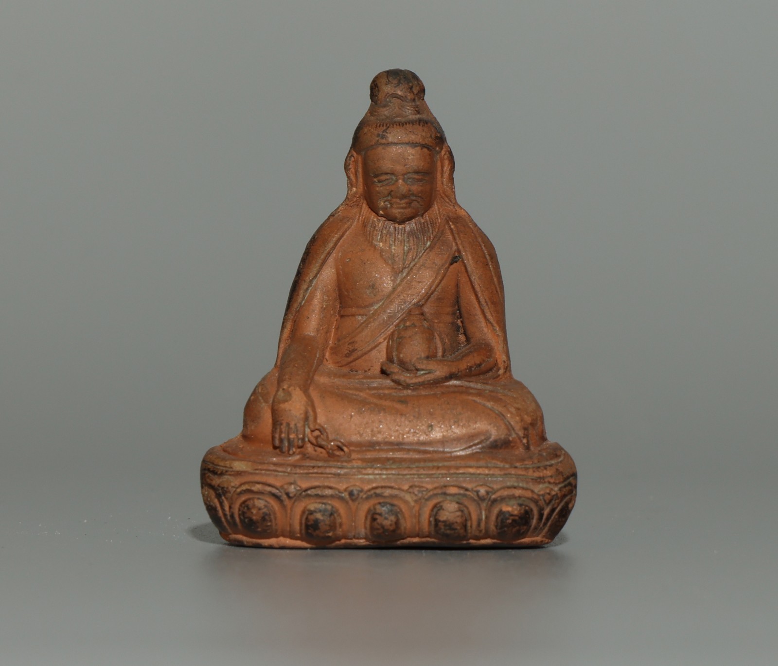 Real Tibet Old Clay Tsa Tsa Buddha Statue Thangtong Gyalpo Iron bridge Guru Lama Real Tibet Old Clay Tsa Tsa Buddha Statue Thangtong Gyalpo Iron bridge Guru Lama