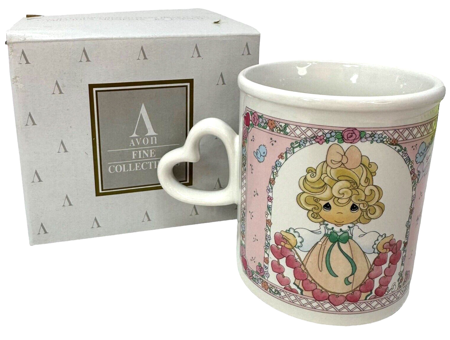Vintage Enesco AVON Precious Moments Mug You Have Touched So Many Hearts 1997 Vintage Enesco AVON Precious Moments Mug You Have Touched So Many Hearts 1997