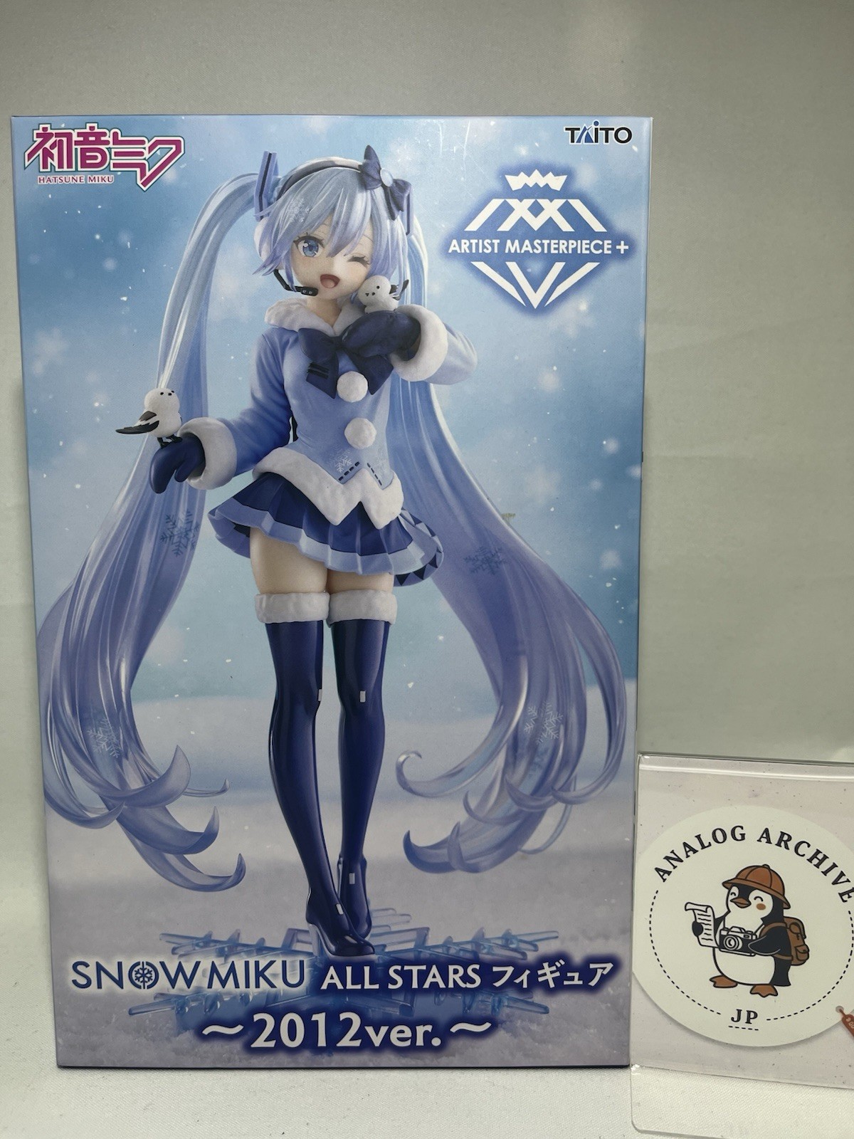 Snow Miku 2012 AMP Plus All Stars Figure Taito Japan NEW  Authentic Hatsune Miku