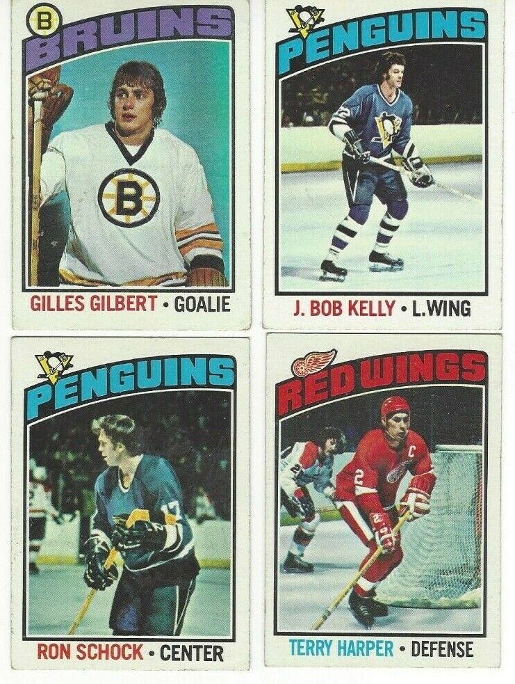  1976-77 Topps #248 Ron Schock Pittsburgh Penguins
