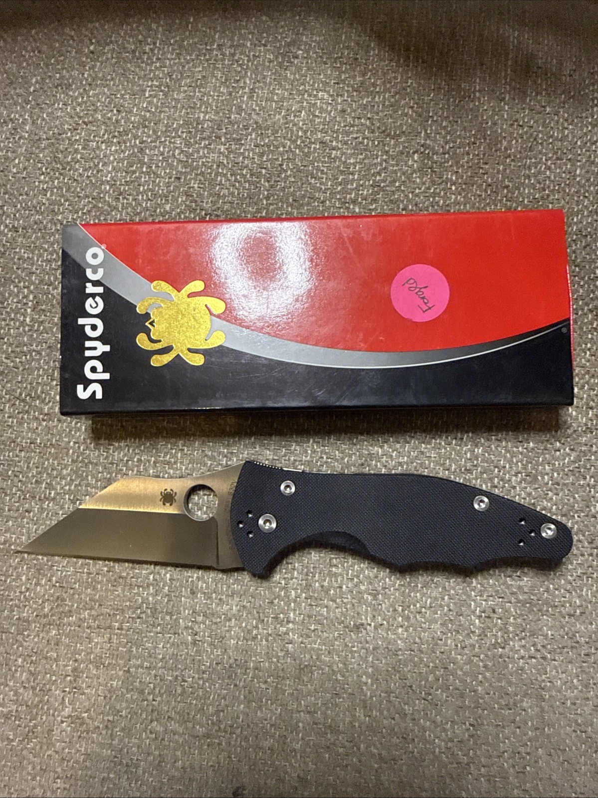 Spyderco Yojimbo 2, 3.1 inch Folding Pocket Knife