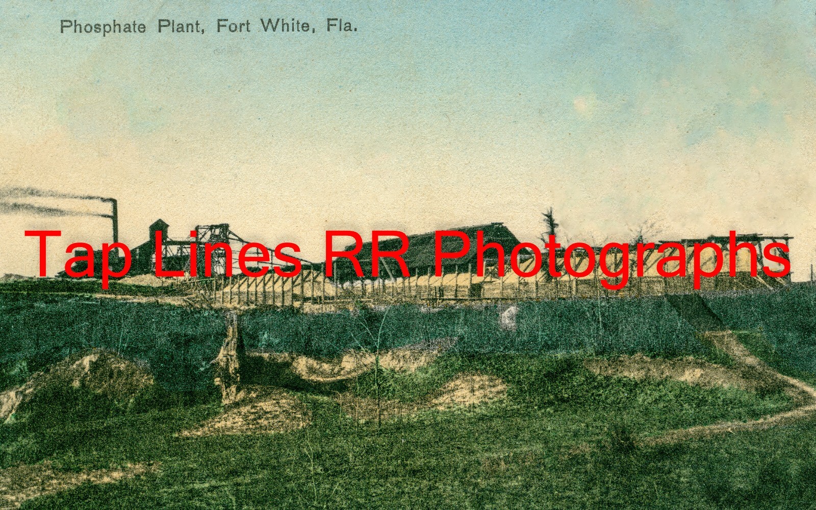 Phosphate Plant Fort White Hard Rock Co. Fla New 5x8 Photo