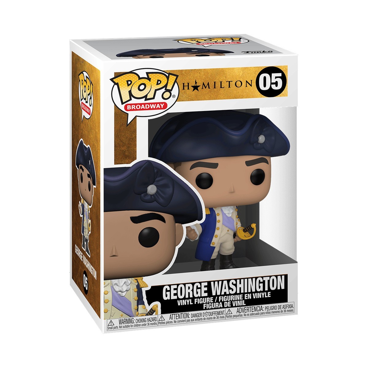Funko Pop Broadway Hamilton: George Washington #05 Funko Pop Broadway Hamilton: George Washington #05