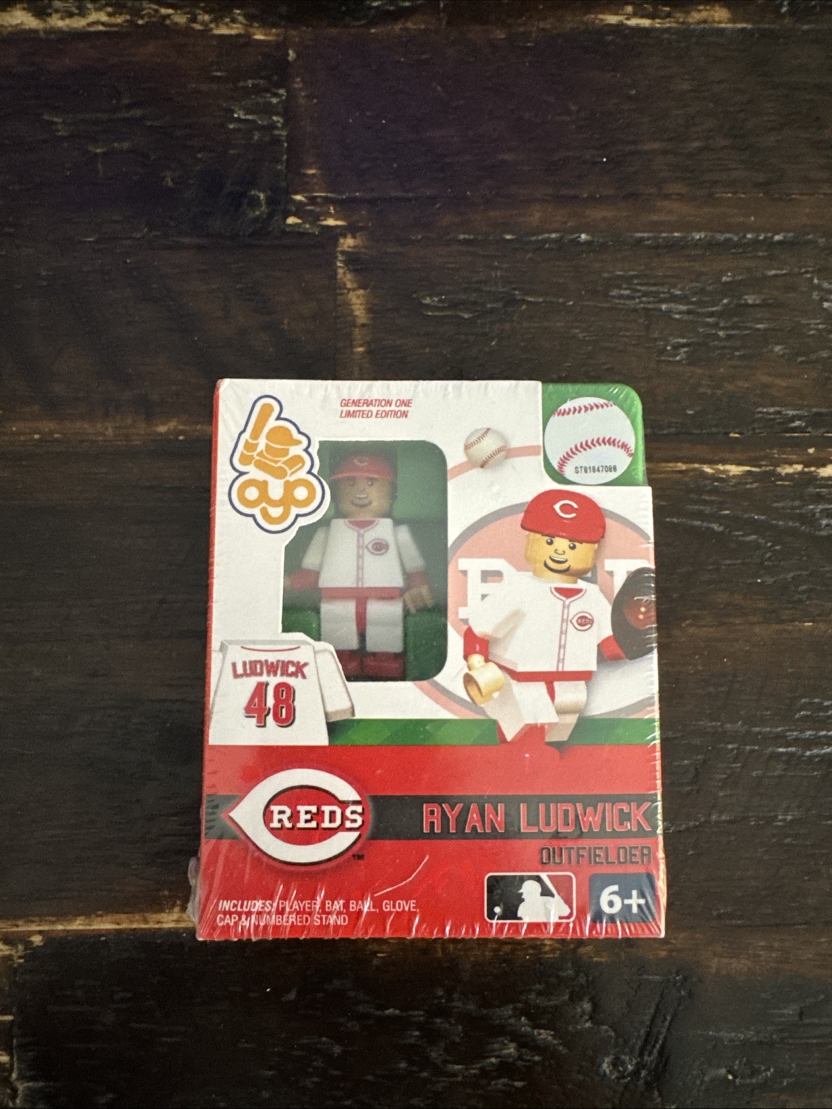 OYO Reds Ryan Ludwick #48 Outfielder Vintage MLB Baseball Blocks NIB OYO Reds Ryan Ludwick #48 Outfielder Vintage MLB Baseball Blocks NIB